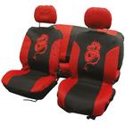 Stoelhoesset 8-delig 'Draak' rood Carpoint 0310068 Stoelhoesset 8-delig 'Draak' rood Carpoint 0310068