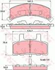 Remblokset Trw gdb1273 Remblokset Trw gdb1273