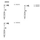 Bougiekabelset Bremi 206p200 Bougiekabelset Bremi 206p200