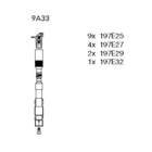 Bougiekabelset Bremi 9a33 Bougiekabelset Bremi 9a33