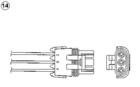 Ngk Lambda-sonde 92134 Ngk Lambda-sonde 92134