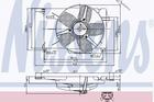 Ventilatorwiel-motorkoeling Nissens 85005 Ventilatorwiel-motorkoeling Nissens 85005