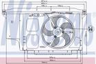 Ventilatorwiel-motorkoeling Nissens 85007 Ventilatorwiel-motorkoeling Nissens 85007