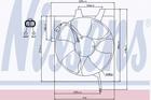 Nissens Ventilatormotor-/wiel Airco condensor 85047 Nissens Ventilatormotor-/wiel Airco condensor 85047