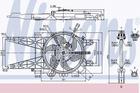 Ventilatorwiel-motorkoeling Nissens 85051 Ventilatorwiel-motorkoeling Nissens 85051