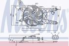 Ventilatorwiel-motorkoeling Nissens 85138 Ventilatorwiel-motorkoeling Nissens 85138