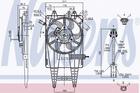 Ventilatorwiel-motorkoeling Nissens 85162 Ventilatorwiel-motorkoeling Nissens 85162