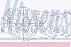 Nissens Ventilatormotor-/wiel Airco condensor 85204 Nissens Ventilatormotor-/wiel Airco condensor 85204