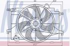 Ventilatorwiel-motorkoeling Nissens 85366 Ventilatorwiel-motorkoeling Nissens 85366