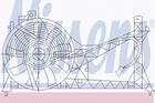 Nissens Ventilatormotor-/wiel Airco condensor 85445 Nissens Ventilatormotor-/wiel Airco condensor 85445