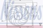 Nissens Ventilatormotor-/wiel Airco condensor 85645 Nissens Ventilatormotor-/wiel Airco condensor 85645