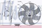 Ventilatorwiel-motorkoeling Nissens 85698 Ventilatorwiel-motorkoeling Nissens 85698
