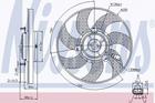 Ventilatorwiel-motorkoeling Nissens 85733 Ventilatorwiel-motorkoeling Nissens 85733