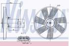 Ventilatorwiel-motorkoeling Nissens 85838 Ventilatorwiel-motorkoeling Nissens 85838