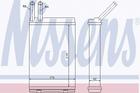 Kachelradiateur Nissens 73642 Kachelradiateur Nissens 73642
