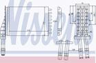 Kachelradiateur Nissens 73258 Kachelradiateur Nissens 73258