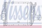 Interkoeler Nissens 96843 Interkoeler Nissens 96843