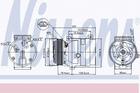 Airco compressor Nissens 89063 Airco compressor Nissens 89063