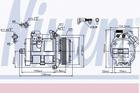 Nissens Airco compressor 89081 Nissens Airco compressor 89081