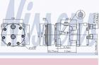 Airco compressor Nissens 89123 Airco compressor Nissens 89123