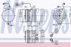 Airco compressor Nissens 89261 Airco compressor Nissens 89261