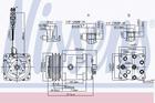 Nissens Airco compressor 89472 Nissens Airco compressor 89472