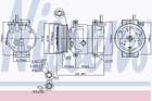 Nissens Airco compressor 89492 Nissens Airco compressor 89492