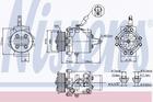Nissens Airco compressor 89591 Nissens Airco compressor 89591