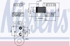 Oliekoeler motorolie Nissens 90696 Oliekoeler motorolie Nissens 90696