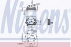 Nissens Oliekoeler motorolie 90808 Nissens Oliekoeler motorolie 90808