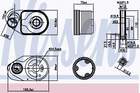 Nissens Oliekoeler motorolie 90796 Nissens Oliekoeler motorolie 90796