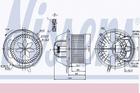 Kachelventilatormotor-/wiel Nissens 87062 Kachelventilatormotor-/wiel Nissens 87062