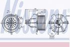 Kachelventilatormotor-/wiel Nissens 87085 Kachelventilatormotor-/wiel Nissens 87085