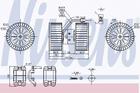 Nissens Kachelventilatormotor-/wiel 87115 Nissens Kachelventilatormotor-/wiel 87115