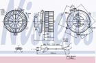 Kachelventilator Nissens 87153 Kachelventilator Nissens 87153