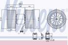 Kachelventilatormotor-/wiel Nissens 87196 Kachelventilatormotor-/wiel Nissens 87196