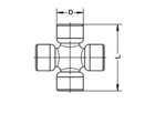 Rubber askoppeling / Hardyschijf Spidan u7284 Rubber askoppeling / Hardyschijf Spidan u7284