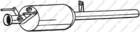 Roetfilter Bosal 097072 Roetfilter Bosal 097072