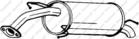 Achterdemper Bosal 141219 Achterdemper Bosal 141219