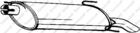 Achterdemper Bosal 185309 Achterdemper Bosal 185309