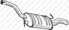 Bosal Achterdemper 233-145 Bosal Achterdemper 233-145