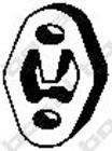Bosal Ophangrubber 255-064 Bosal Ophangrubber 255-064