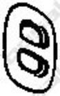 Bosal Ophangrubber 255-729 Bosal Ophangrubber 255-729