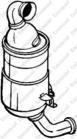 Roetfilter Bosal 097249 Roetfilter Bosal 097249