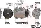 Airco compressor Van Wezel 2500k238 Airco compressor Van Wezel 2500k238