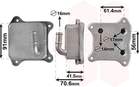 Oliekoeler motorolie Van Wezel 58013702 Oliekoeler motorolie Van Wezel 58013702