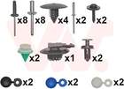 Bumper montageset Van Wezel 4331794 Bumper montageset Van Wezel 4331794