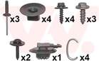 Van Wezel Bumper montageset 4381793 Van Wezel Bumper montageset 4381793