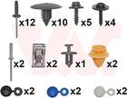Van Wezel Bumper montageset 4407794 Van Wezel Bumper montageset 4407794