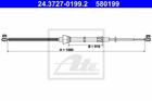 Handremkabel Ate 24372701992 Handremkabel Ate 24372701992